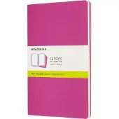Moleskine Cahier Journals - Large - Gelinieerd - Roze - set van 3