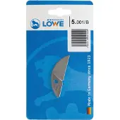 Original Lowe Reserve-mes | passend voor Löwe 5.107 | blister verpakt | 1 stuk - 5001/B 5001/B