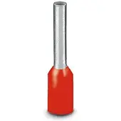 Phoenix Contact Rode Ferrule 1mm² 8mm Mouw - 3200904 [1000 Stukken]