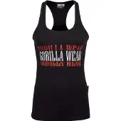 Gorilla wear Top 'Verona' rood / zwart / wit