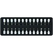 Kippers Rijssen Bit doppenset 3/8" 26 dlg