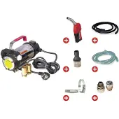 Kippers Rijssen SET DIESELPOMP 230V, PISTOOL, SLANG, KOPPELING - POD40230 SETA