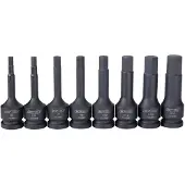 Kippers Rijssen XP Tools Impact doppenset inbus 1/2 8 delig XPT