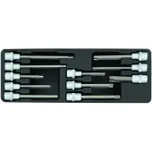 Kippers Rijssen Torx spline en inbusdoppenset 1/2" 11 dlg