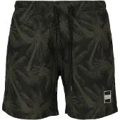 Urban Classics Zwemshorts kaki / spar