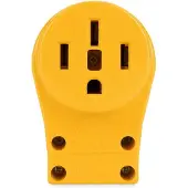 Camco Power Grip Adapter 50a Geel