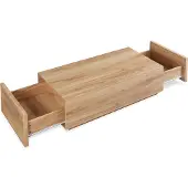 En.casa Salontafel Turur 104x50x40 cm eikenkleurig []