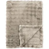 Byrklund Bedsprei Ribbed Comfort - Taupe 150 x 200 cm