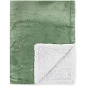 Byrklund Bedsprei Snowy Hug - Olijfgroen 150 x 200 cm
