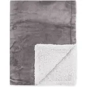 Byrklund Bedsprei Snowy Hug - Antraciet 150 x 200 cm