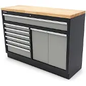 HBM 9 Laden 136 Cm. Professionele Gereedschapskast, Werkbank voor Werkplaatsinrichting