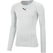 Puma Basislaag 'Liga' zilvergrijs / wit