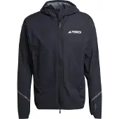 Adidas Outdoorjas 'Xperior' zwart / wit