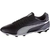 Puma Voetbalschoen 'King Match' grijs / zwart / wit