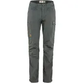 Fjall Raven - Women's Kaipak Trousers Curved - Trekkingbroek 36 - Fixed Length, grijs