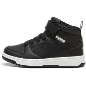Puma Sneakers 'Rebound V6' zwart / wit