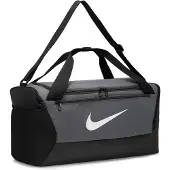Nike Sporttas 'Brasilia 9.5' grijs / zwart / wit