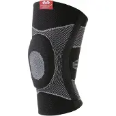 Mcdavid Knee Sleeve with Gel Pad Zwart - Grijs M