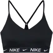 Nike Sport bh 'Indy' zwart / wit