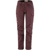 Fjällräven - Women's Kaipak Trousers Curved - Trekkingbroek 44 - Fixed Length, bruin