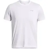 Under Armour Functioneel shirt 'Launch' grijs / wit