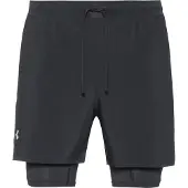 Under Armour Sportbroek 'Launch' zwart / wit