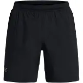 Under Armour Sportbroek 'Launch 7' grijs / zwart