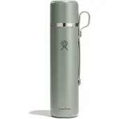 Hydroflask - Hot Flask And Cup - Isoleerfles 1065 ml, grijs/olijfgroen