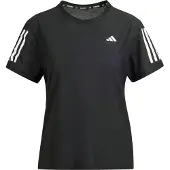 Adidas Functioneel shirt 'Own The Run' zwart / wit