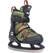 K2 Schaatsen - Raider Ice - Zwart/Groen - - 26/31 - Schaatsen