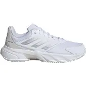 Adidas Sportschoen 'Courtjam Control 3' lichtgrijs / wit