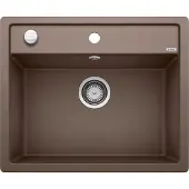 BLANCO Spoelbak Dalago 6 vlakbouw cafe 515095. Draaiknopbediening.