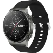 IMoshion Siliconen bandje voor de Huawei Watch GT 2 / Pro / 2e Sport 46 mm - Zwart