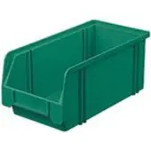 LA-KA-PE Magazijnbak | L290/266xB140xH130 mm | PS groen | 25 stuks - LK3A GRÜN LK3A GRÜN