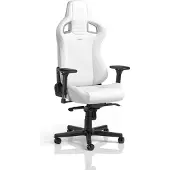 Noblechairs EPIC Gaming-Stuhl - White Edition Gaming stoel Wit