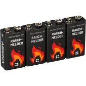 Absina 401005-4 9V batterij (blok) 9 V 4 stuk(s)