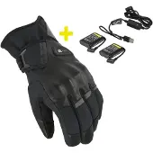 Macna Era 2.0 RTX Kit waterdichte, verwarmbare winter-motorhandschoenen + 7,4V / 2,2A batterijen en oplader Maat