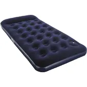 Bestway luchtmatras tweepersoons 74" x 39" x 11"/1,88 m x 99 cm x 28 cm met ingebouwde voetpomp