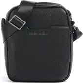 Armani Exchange Schoudertas 'ALEX' zwart