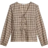 Marc o'polo DENIM Blouse donkerbeige / bruin