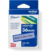 Brother TZe-561 Tape Zwart op blauw (36 mm)