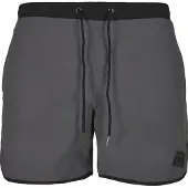 Urban Classics Zwemshorts donkergrijs / zwart