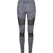 Urban Classics Leggings zwart / wit