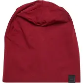 Masterdis Beanie muts met logo maroon L/XL