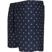 Urban Classics Zwemshorts marine / wit