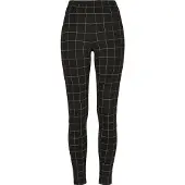 Urban Classics Leggings zwart / wit