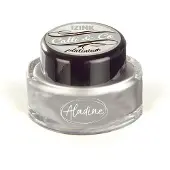 Aladine kalligrafie inkt 15 ml platinum metallic effect.