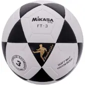 MIKASA Voetbal FT-3 Goalmaster Wit – Zwart