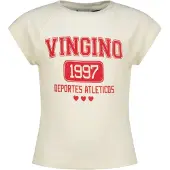 Vingino T-shirt Houla Meisje Wit 104