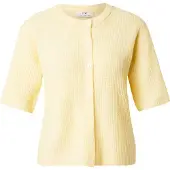 ONLY Gebreid vest 'JDYCatty' geel